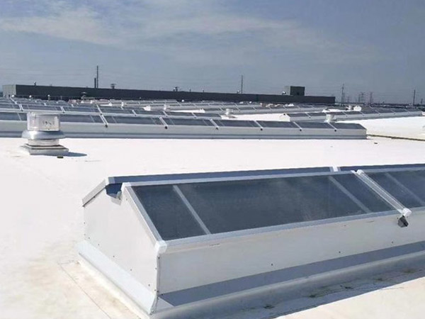 三角型電動排煙天窗